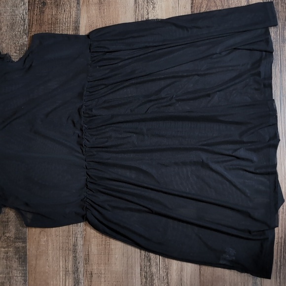 Killstar Eve's Hollow Mesh See Thru Dress Size 4XL (20-22) In Black Goth Rave - Picture 7 of 12